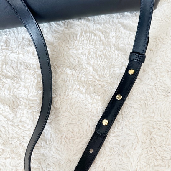 Mansur Gavriel Black Vegetable Tanned Large Lady Bag - Picture 5 of 10